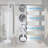 2 Handle Floor Clawfoot Tub Faucet with Diverter-70491263