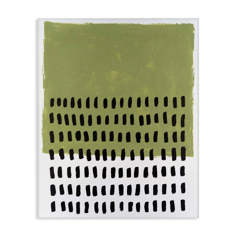  Toile verte par Michael Willett, H 48 po x l 36 po