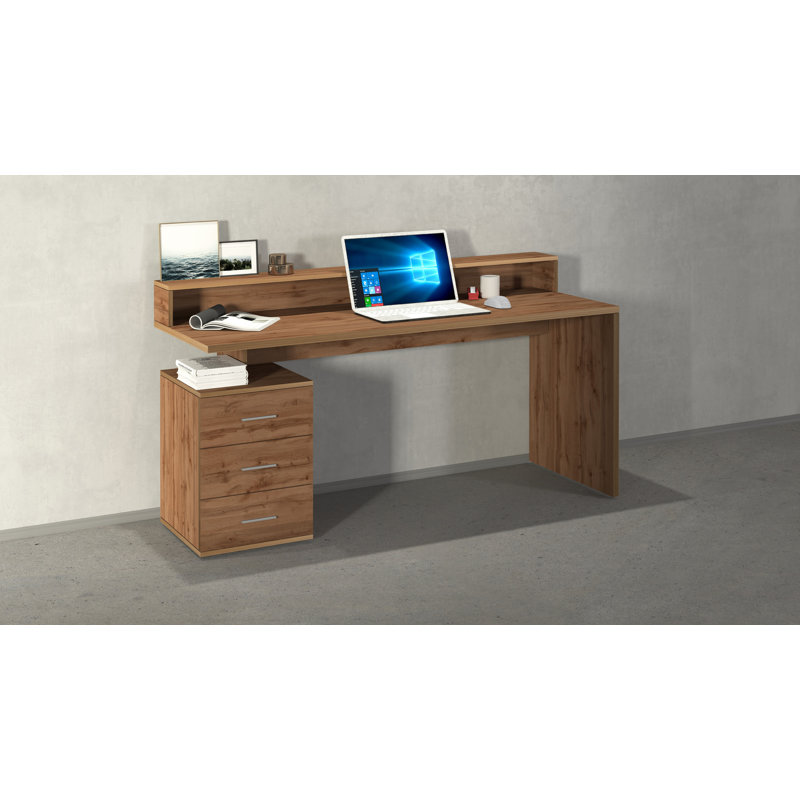 Basim 160 Cm Desk, Brown