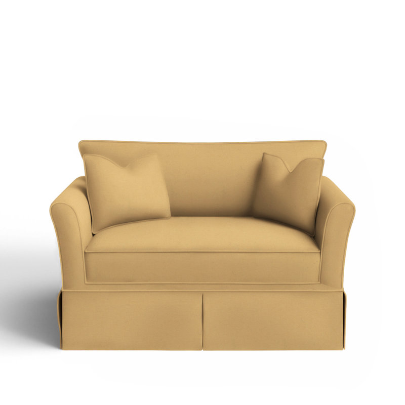 Shelby Upholstered Chair And A Half, Bayou Sunshine Canvas