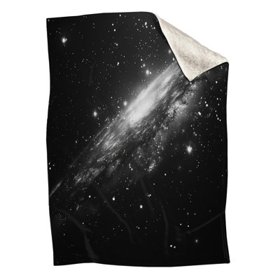 Galaxy Fleece Throw Blanket - Space Throws for Sofas or Beds