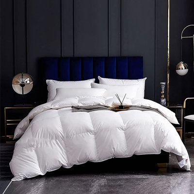 All Season Goose Down & Feather Blend Comforter