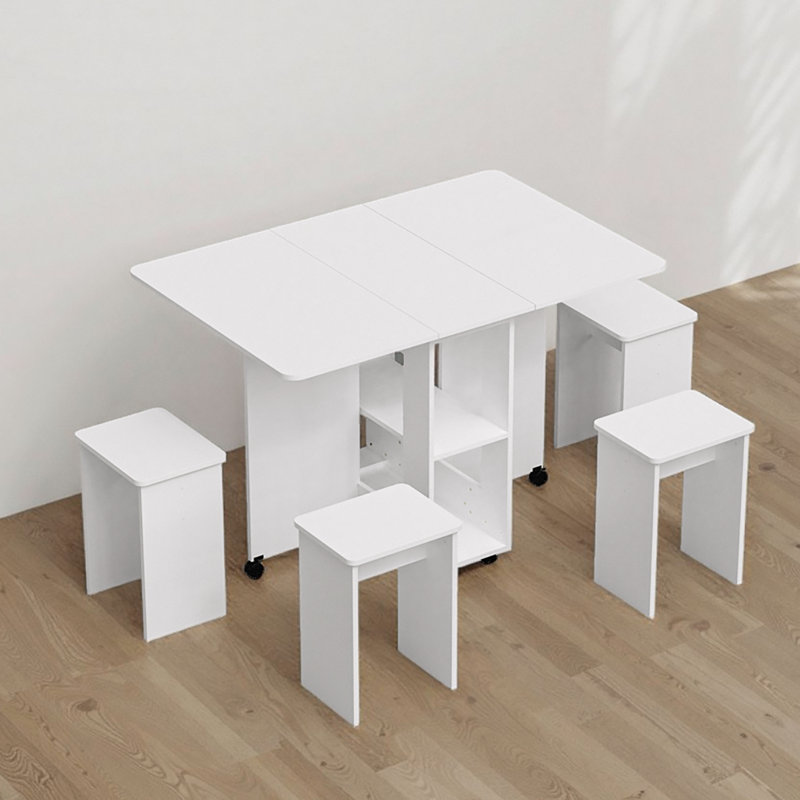 4 - Person Dining Set, White