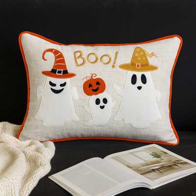Coussin d'Halloween Halloween Boo Ghost