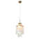 Fribley 1-Light 9.8 Inch Luxury Natural Capiz Shell Chandelier Seashell Pendant Lighting