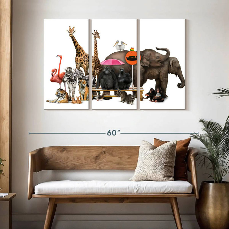 Ketti Waiting For The Ark, 32" H x 50" W