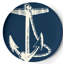 Scrimshaw Melamine Dinner Plate