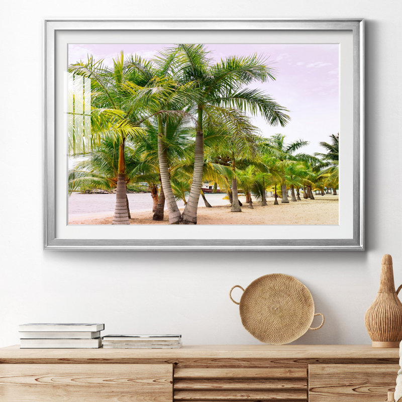 Summer Day - Photographie avec cadre photo, H 22,5 po x l 30,5 po x P 1,5 po, Argent
