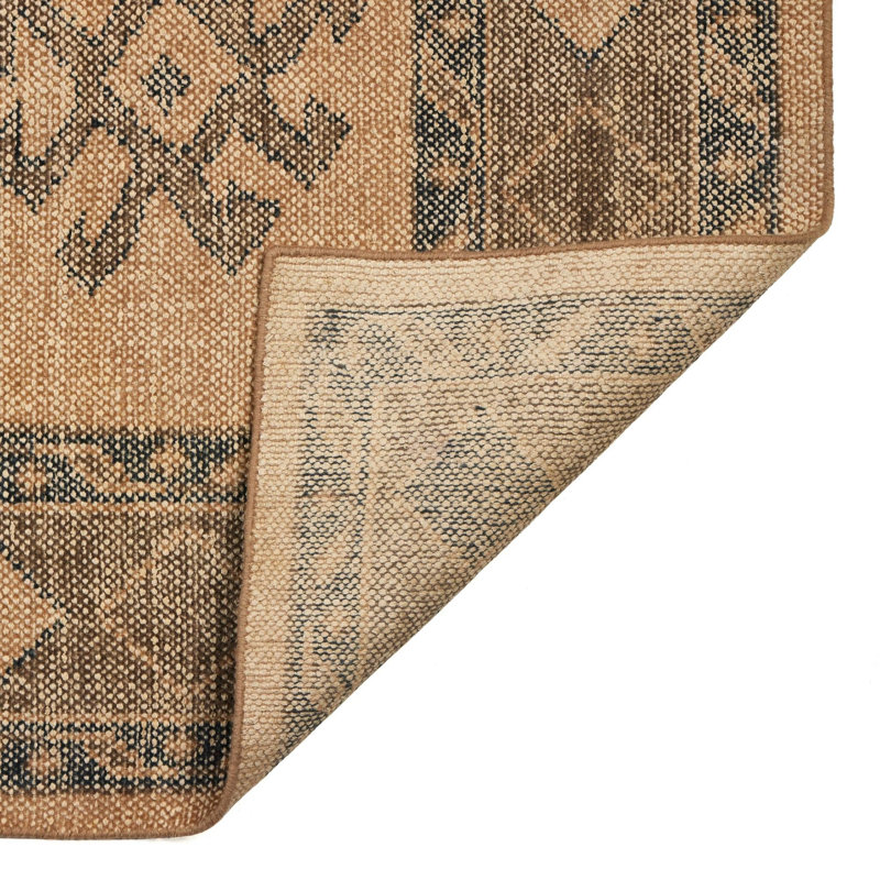 Cesia Hand Knotted Oriental Area Rug, Rectangle 9' x 12'