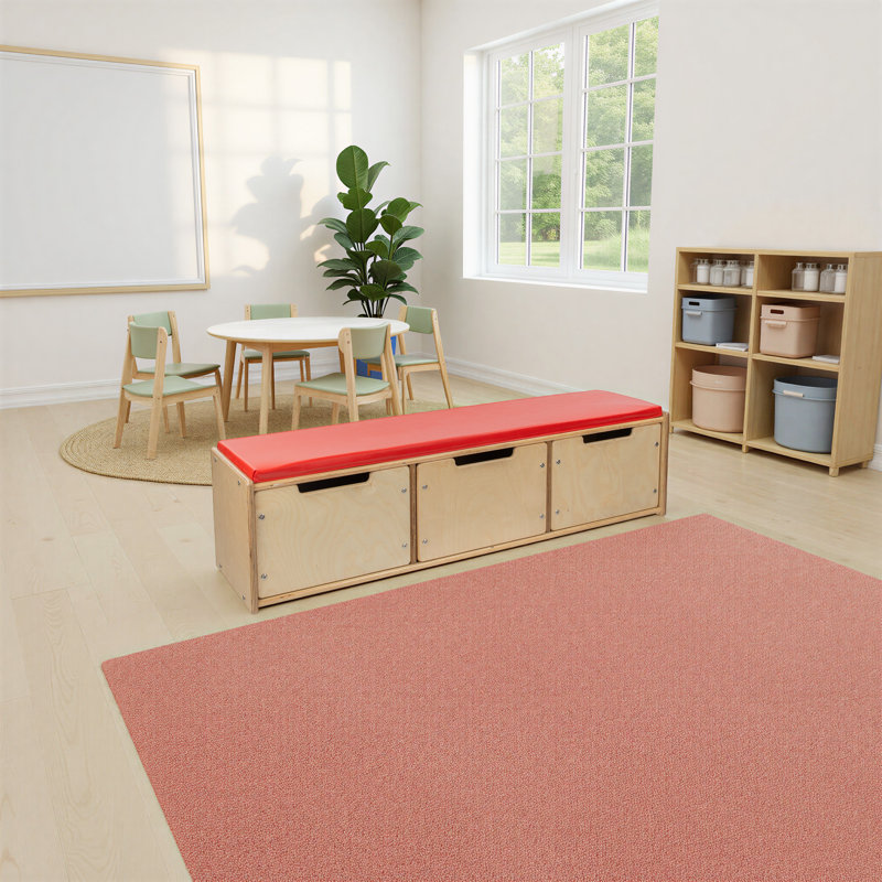 Vinyl Upholstered Storage Bench
