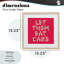 «Let Them Eat Cake», impression sous verre encadrée, design par Lish Creative-693307660-693307661
