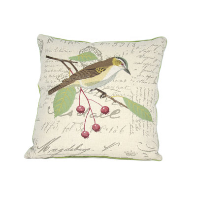 Avian Bird Throw Pillow