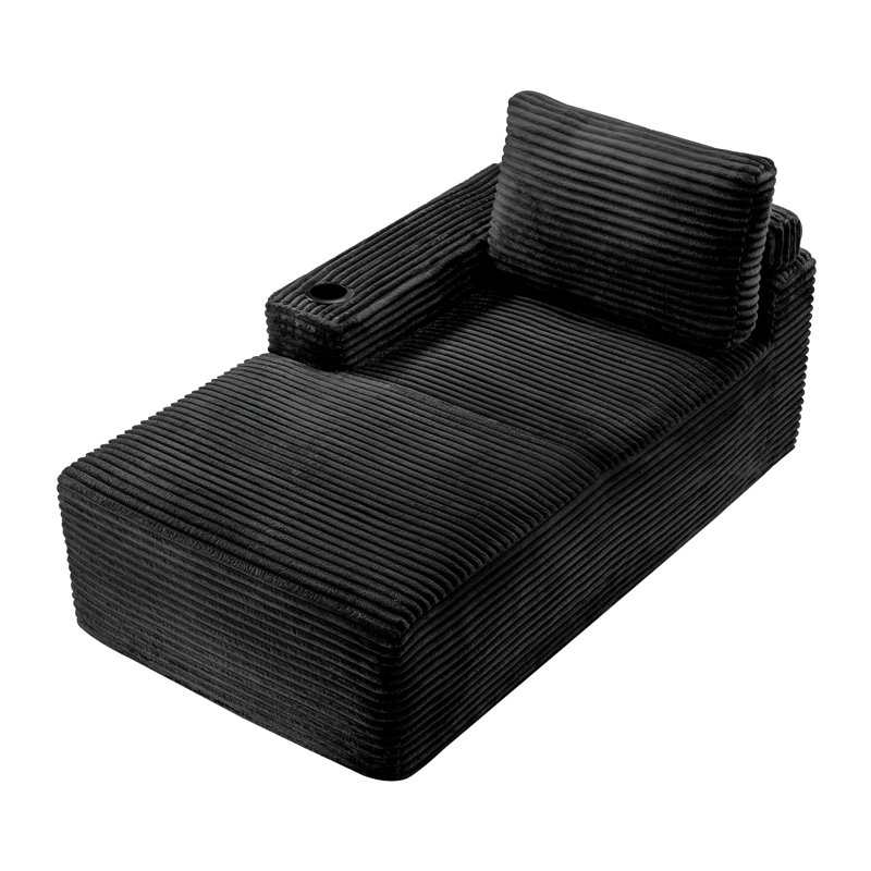 D-097 NOIR-L-CHAISE, Orienté vers la gauche, Noir