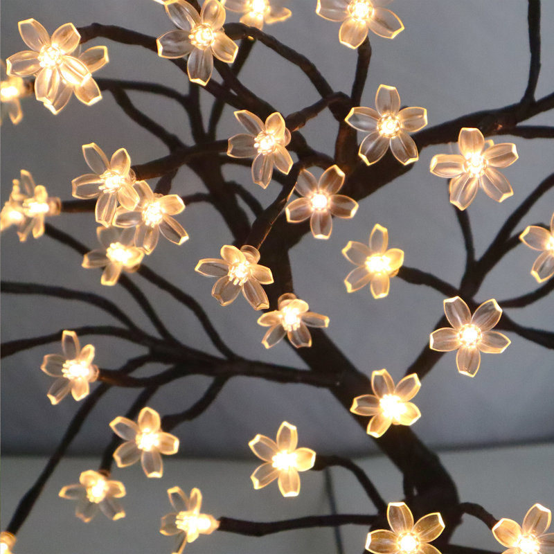 Lampe de table 48LED Cherry Blossom, Blanc chaud