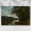 Twilight Landscape with a Figure-Jean-Baptiste-Camille Corot-Gallery Wrapped Canvas-c. mid-19th Century-1184935703