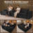 Fontanez Compression Packed 2 - Piece Corduroy Boneless Sectional - No Assembly Required-710206567-710206584