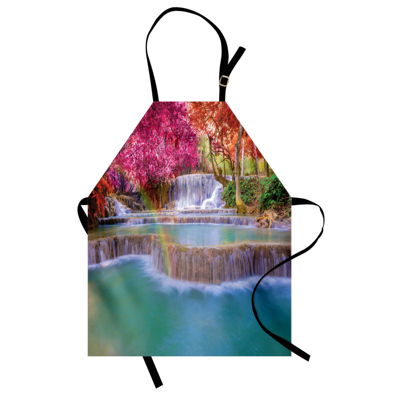 No Pattern Bib Apron