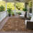 Machine Washable Indoor/Outdoor Chantille ACN2473 Global Rug-769965598-769965604