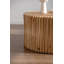 Table basse cylindrique de style rétro avec motif en relief vertical, table basse, table de salon-841357016-841357019