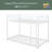 Neuhaus Kids Twin Over Twin Bunk Bed-2145384329