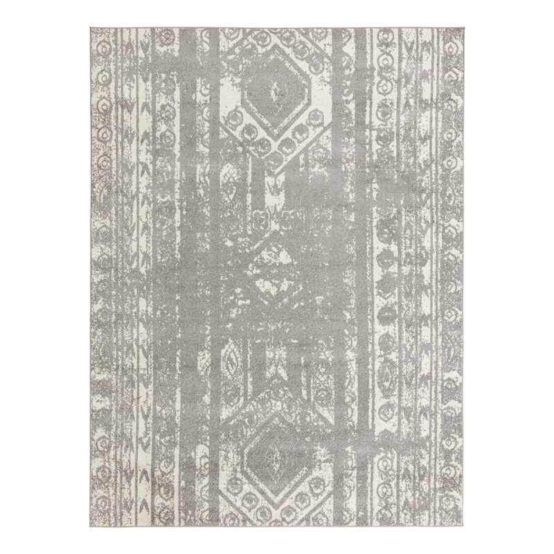 Geometric Indoor Rug, Rectangle 5'3" x 8'