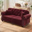 Causeuse Chesterfield 63 po Mid-Century-1627226299