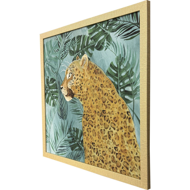Jungle Cheetah Framed Art