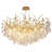 Alexandar 10 - Light Crystal and Aluminium Dimmable Modern Linear Chandelier