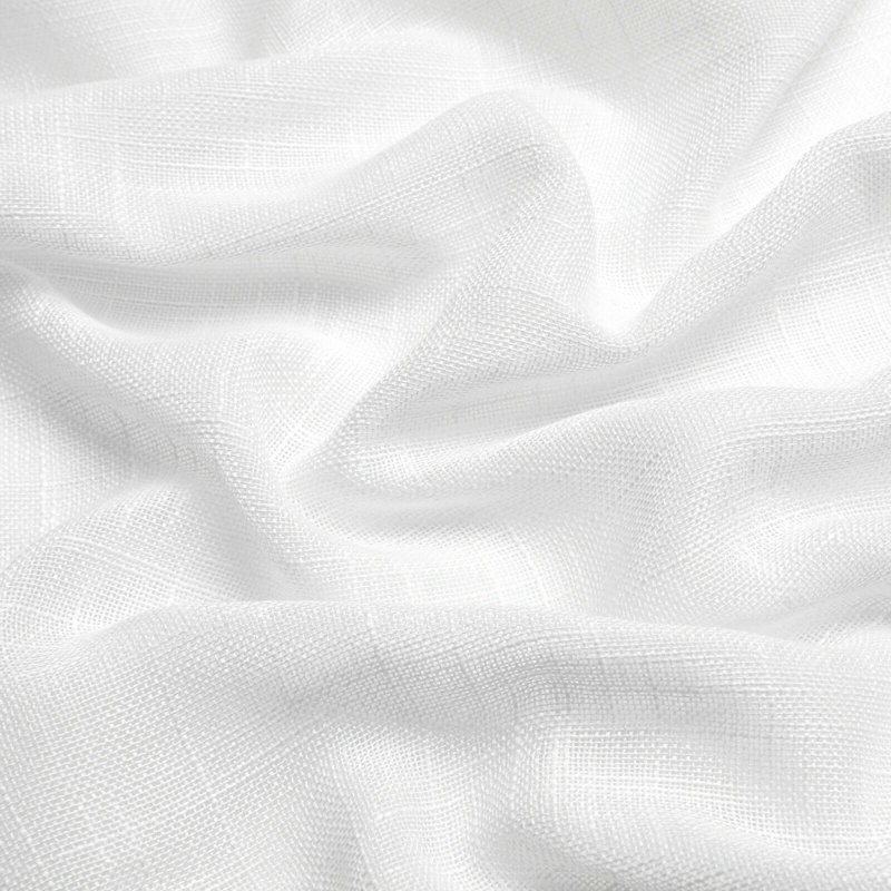 Sheer Curtain, White