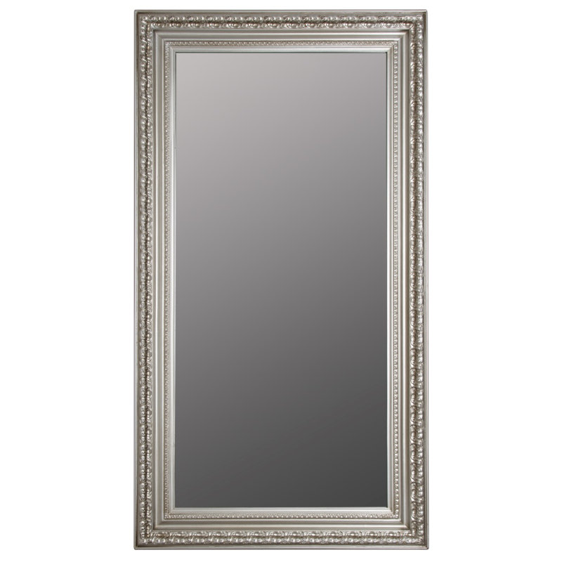 Kepner Wood Flat Wall Mirror, 132cm H x 72cm W