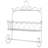 Chesser Square Metal Accent Shelf with Towel Bar