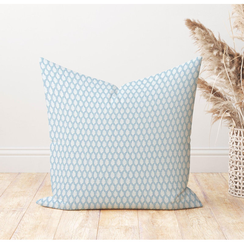 Housse de coussin en coton Mist, Carré 15 po