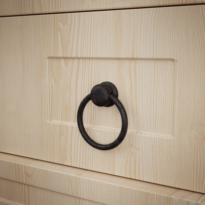 Poignée anneau d'armoire
