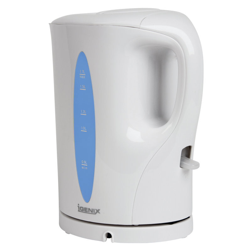 Igenix Black 1.7L Jug Kettle, White