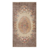 One-of-a-Kind 3'10" X 7'4" Hand Knotted Area Rug