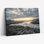 Ensemble de 1 toile murale « Coucher de soleil sur zone humide »
