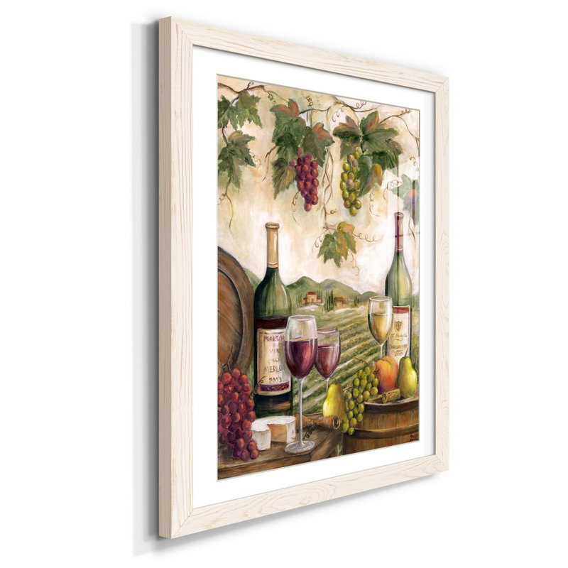 «Pretty Pampas I», reproduction d'art, H 37,5 po x l 27,5 po x P 1,5 po, Papier encadré blanc, Blanc