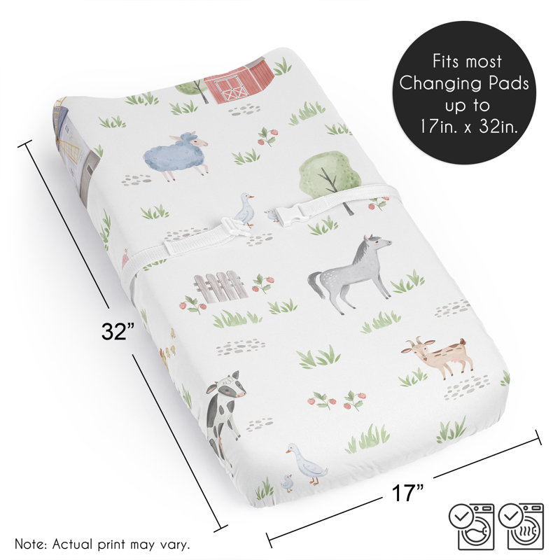 Housse de matelas à langer Farm Farm