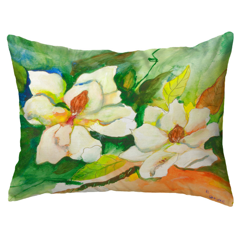 Outdoor Reversible Throw Pillow