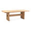 Rhett 85" Dining Table In Distressed Oak