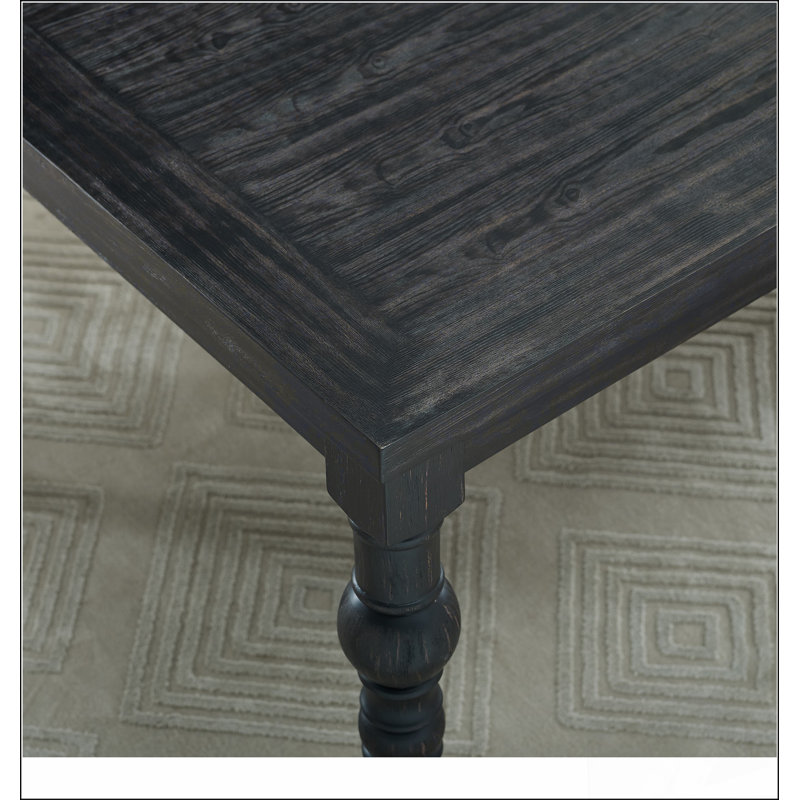 Table de salle à manger Leviton de style urbain, indispensable à la maison, durable et robuste, et attrayante