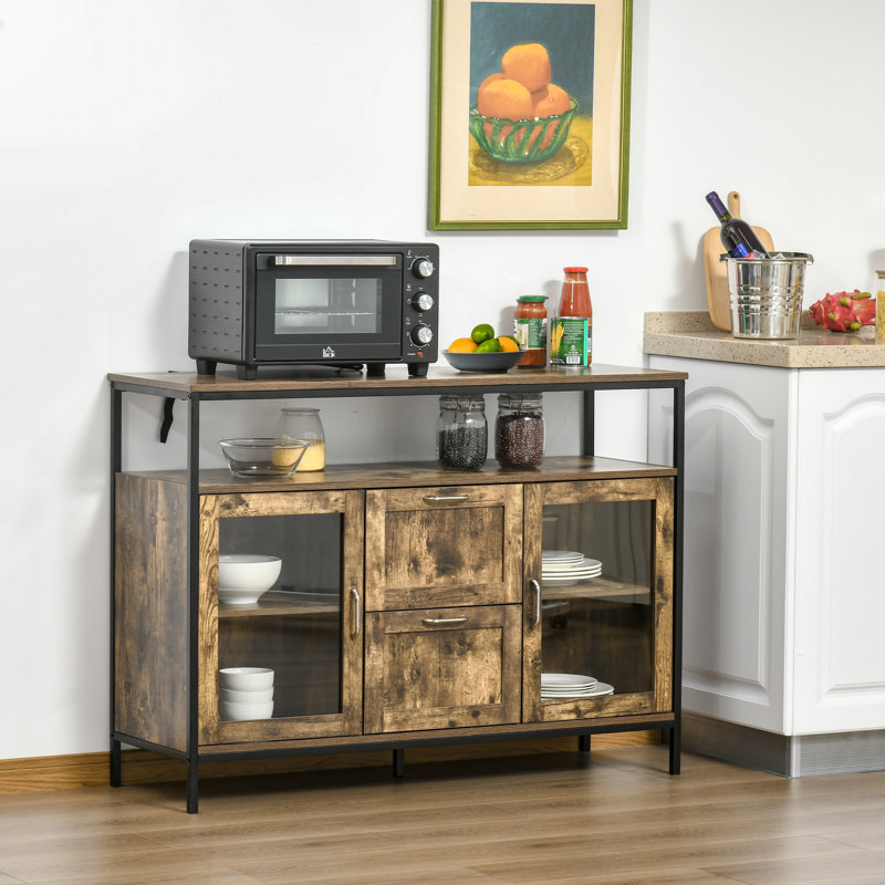 Buffet 2 tiroirs 47,24 po de largeur