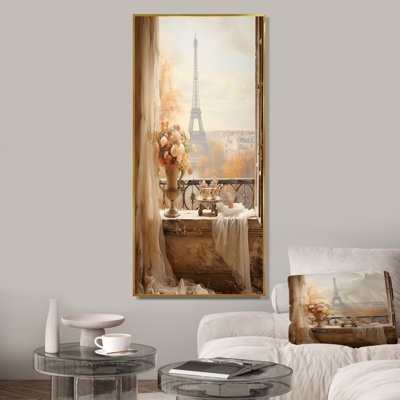 «Paris Spring Spring Elegance I - City Paris, art mural»