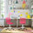 Denishia Modern Stylish Office Task Chair with Fabric Seat Adjustable Height for Teenager-1809539097