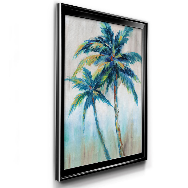«Bright Breeze II» par J Paul, reproduction d'art sur toile encadrée, H 18,5 po x l 24,5 po x P 1,5 po, Noir