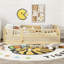 Lit de plancher avec lattes de soutien-793752225-739495180