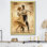 «Vintage Tap Dance Time» sur impression sur toile