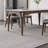 New artistic rock panel dining table and chair set-107362768