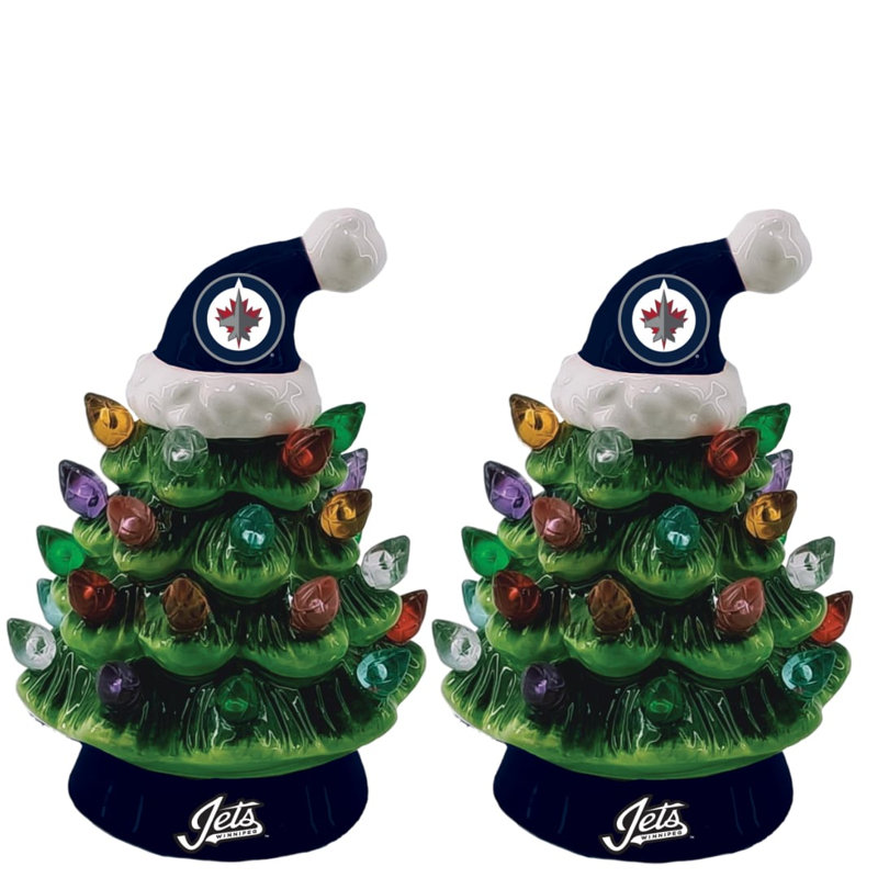 Mini arbre de Noël de table 4 po à DEL, Toronto Maple Leafs