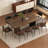 66.9” Rectangular Dining Table, Seats 6–8 People, Modern Kitchen & Dining Room Table